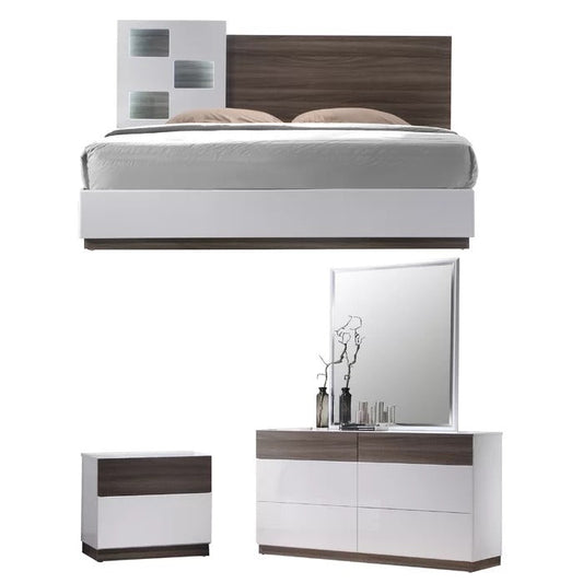 Bedroom with a distinctive design
