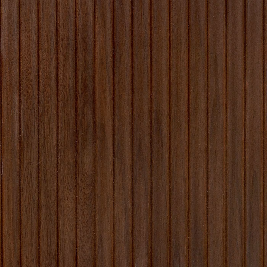 Opale channeled walnut nightstand