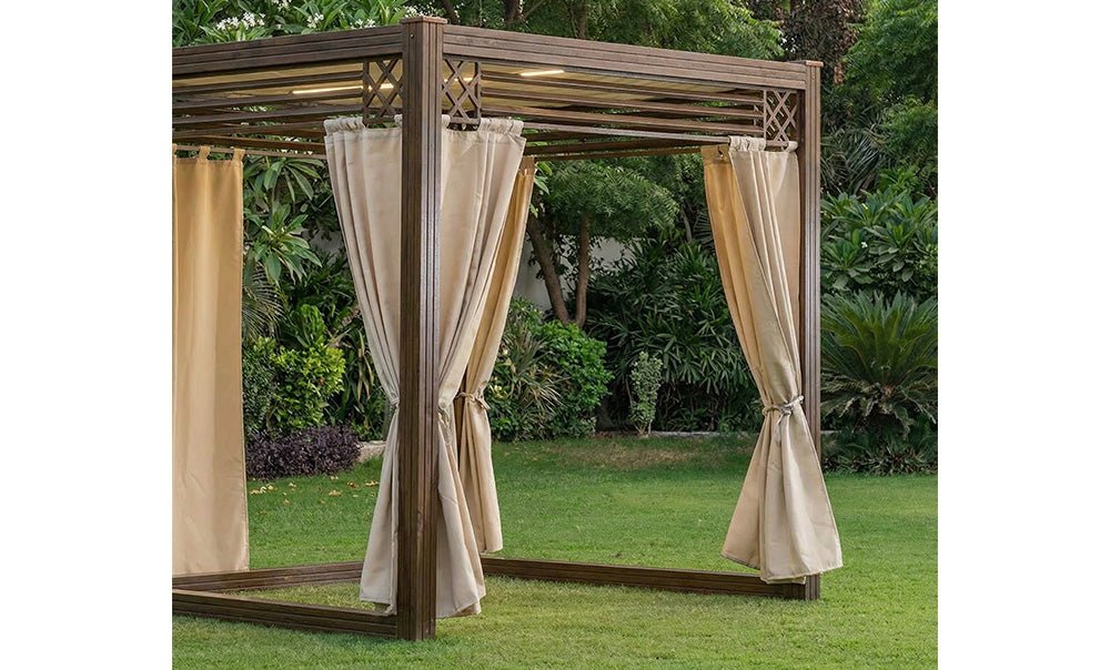 Murano wood pergola