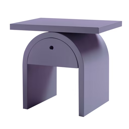 Arcom gray bedside table