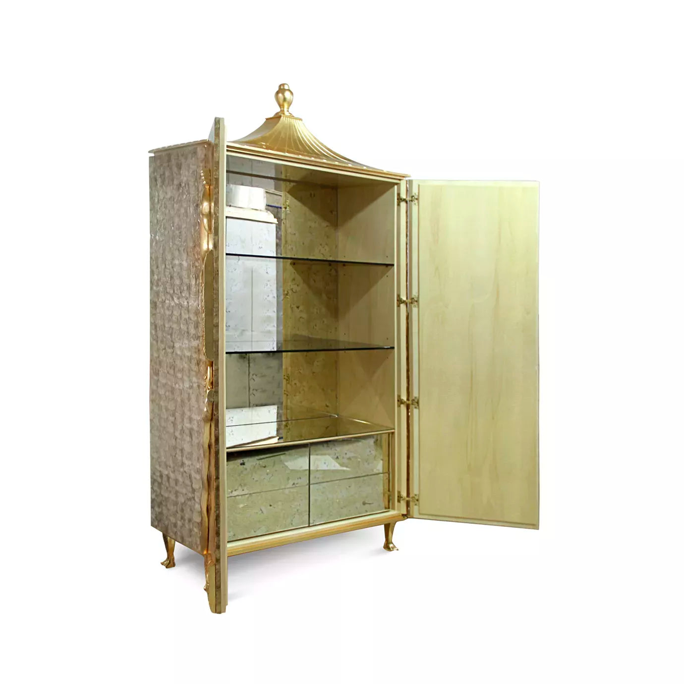 Pearl Armoire A Regal Masterpiece