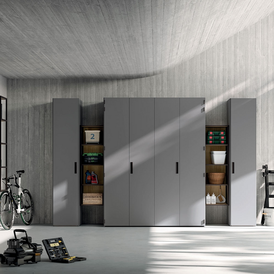 Space saving wardrobe