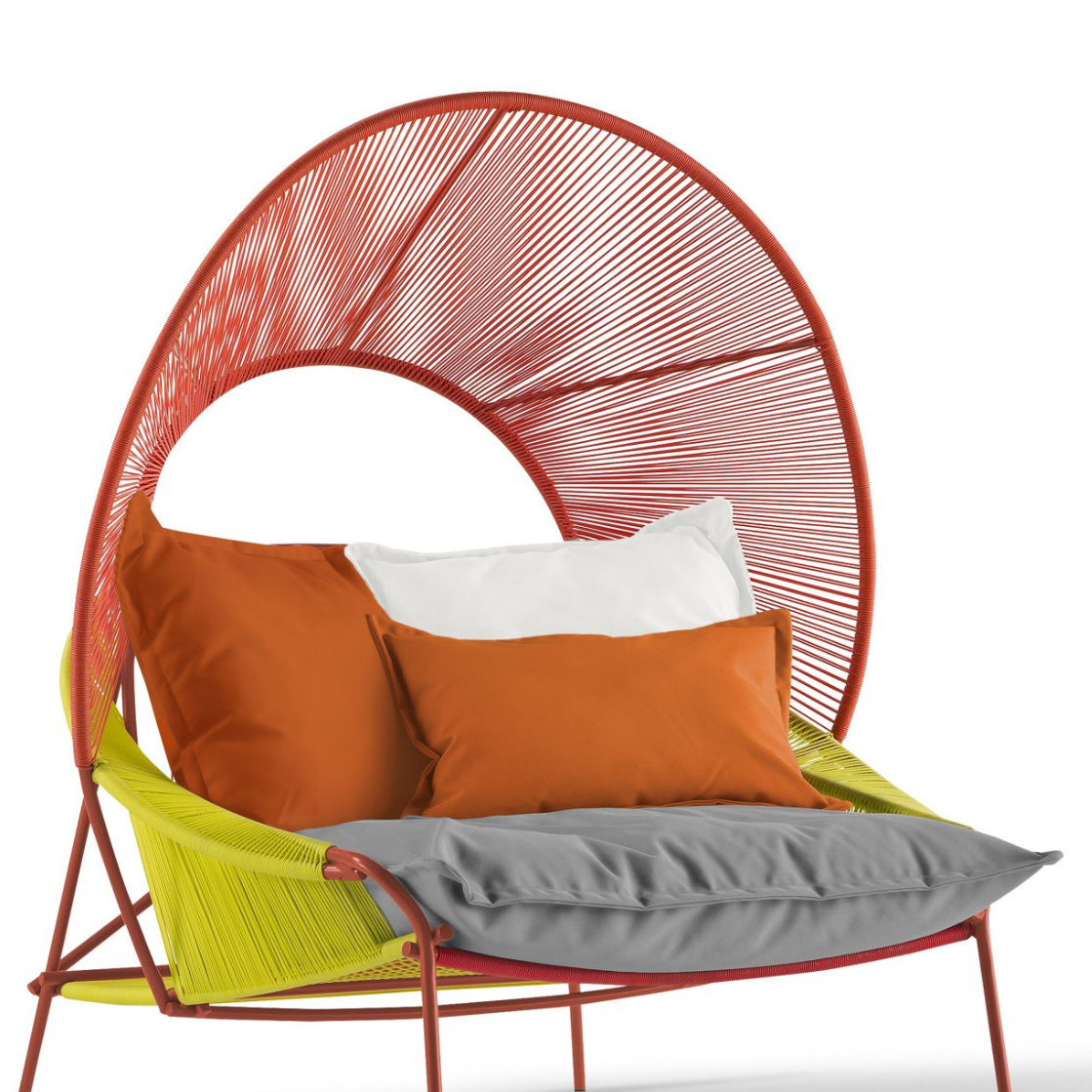 Modern Outdoor Sofa with Unique Design