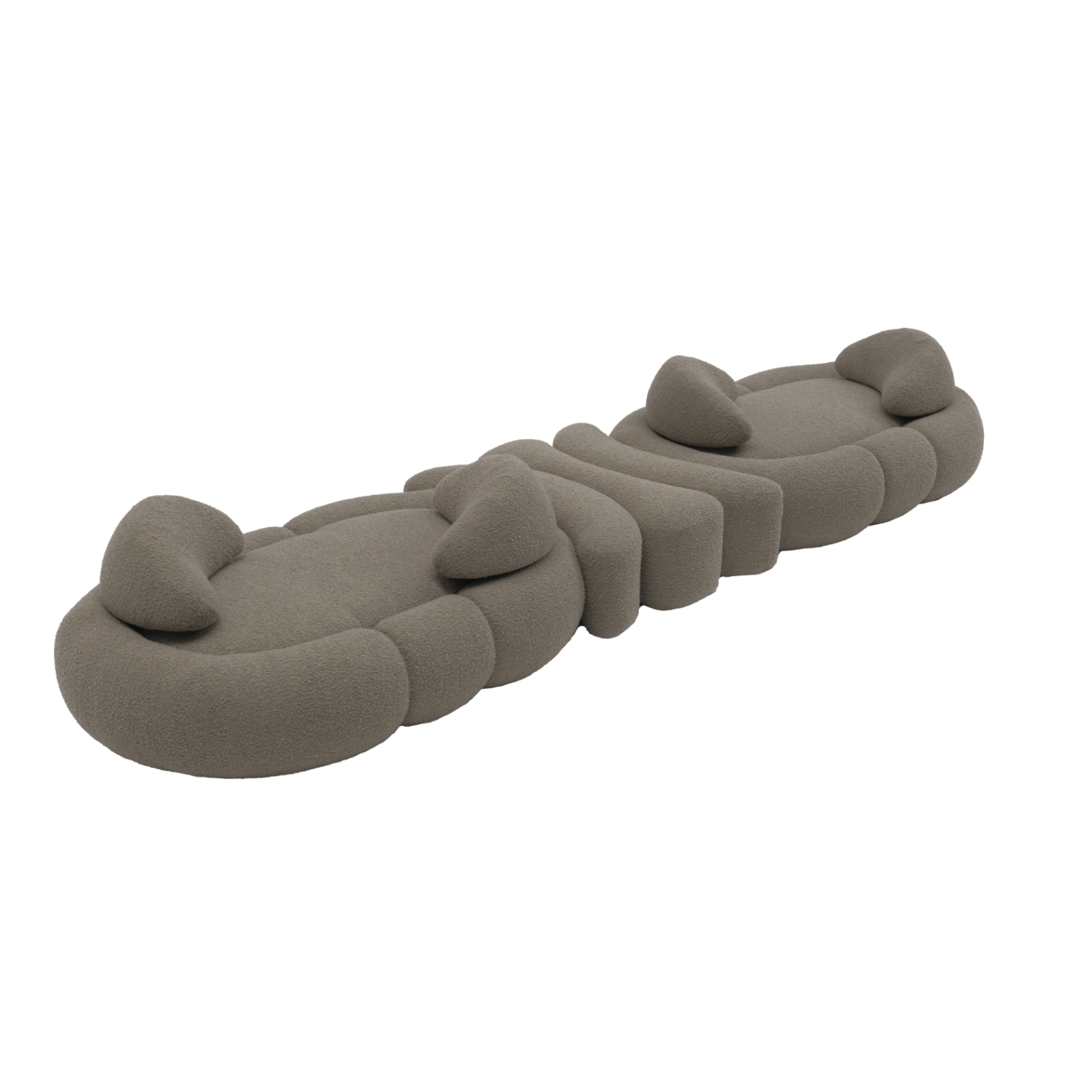 Sofa with a distinctive practical design