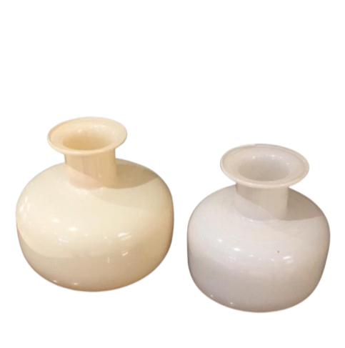 Short Glass Vase
