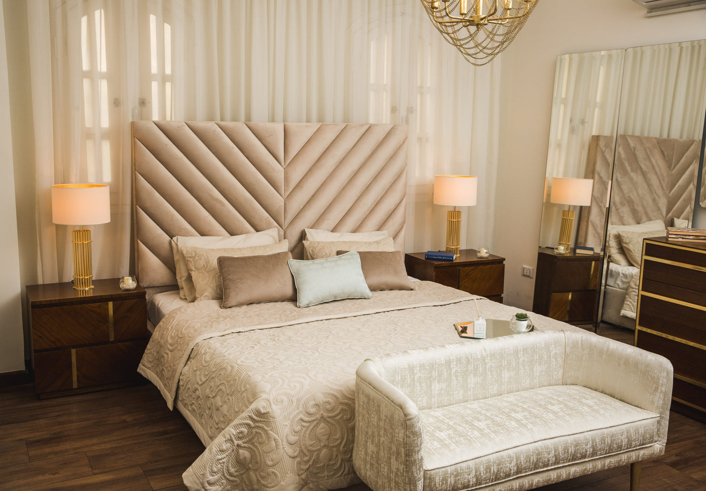 Glam Bedroom