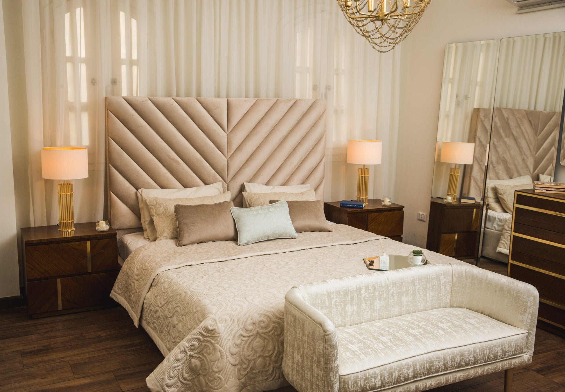 Glam Bedroom