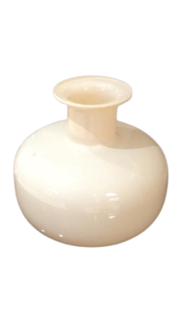 Short Glass Vase