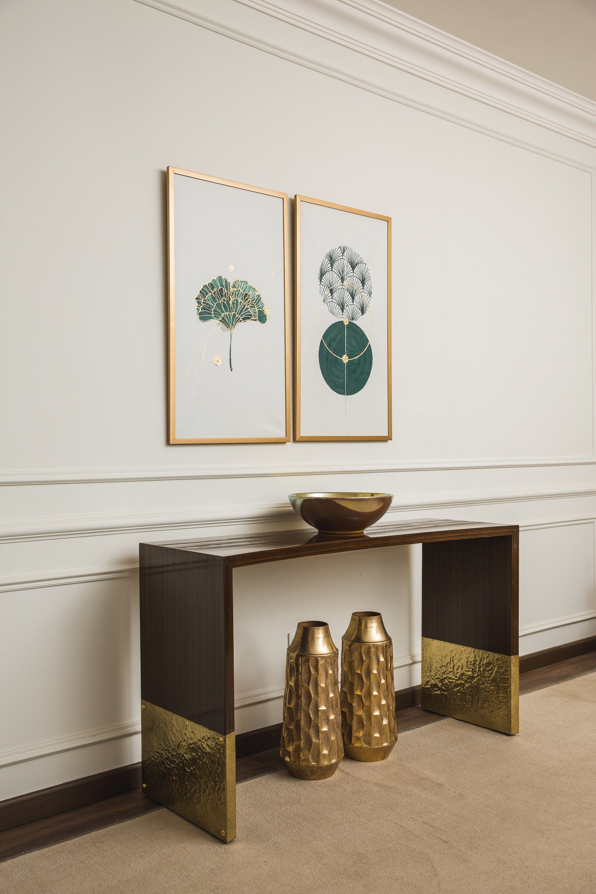 Brass Console