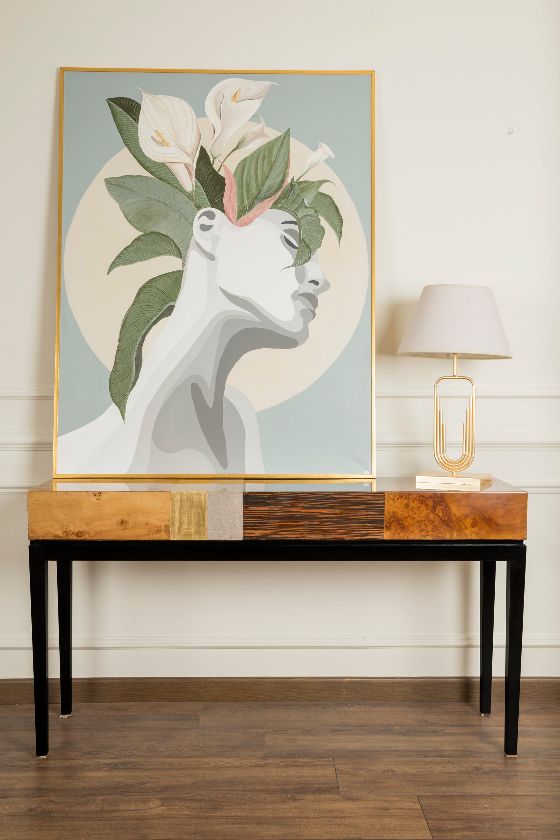 Marquetry Console