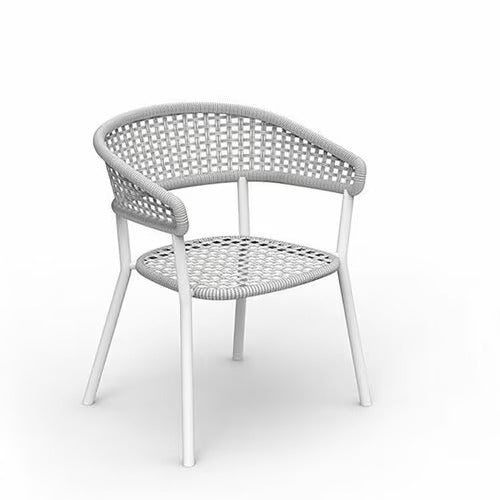 Moon Metal Outdoor Dining Chairs
