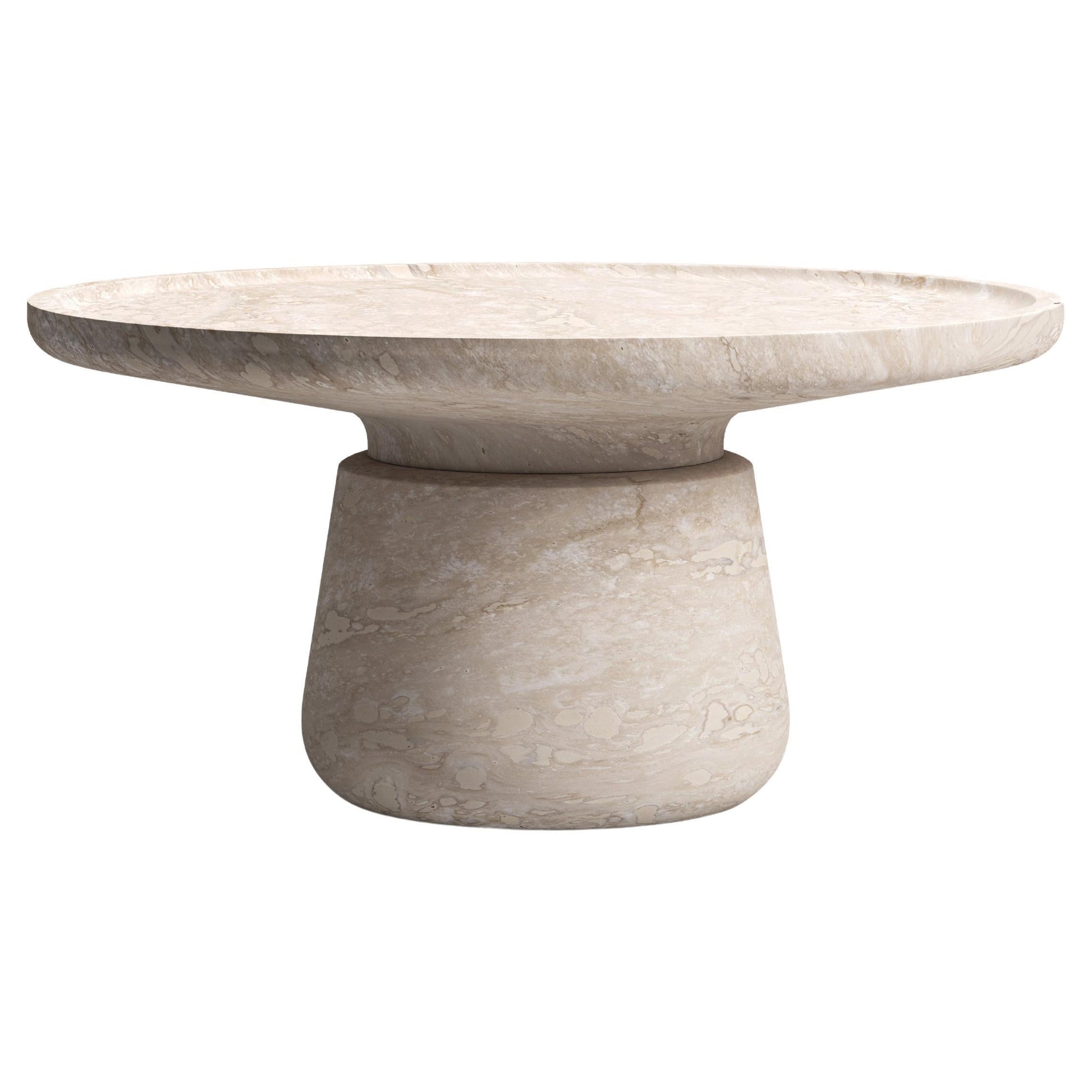 Distinctive circular coffee table