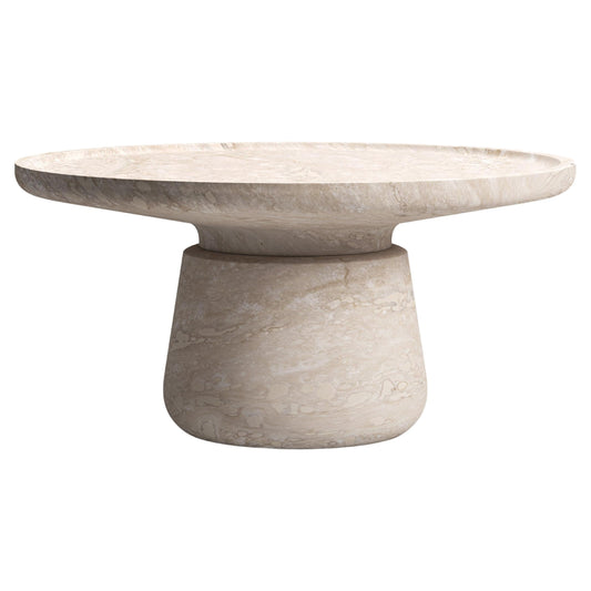 Distinctive circular coffee table