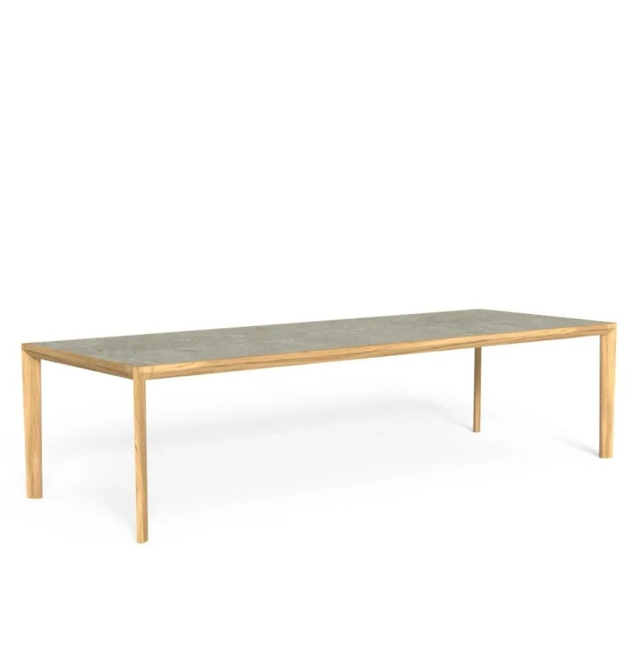 Elegant outdoor dining table