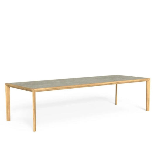 Elegant outdoor dining table