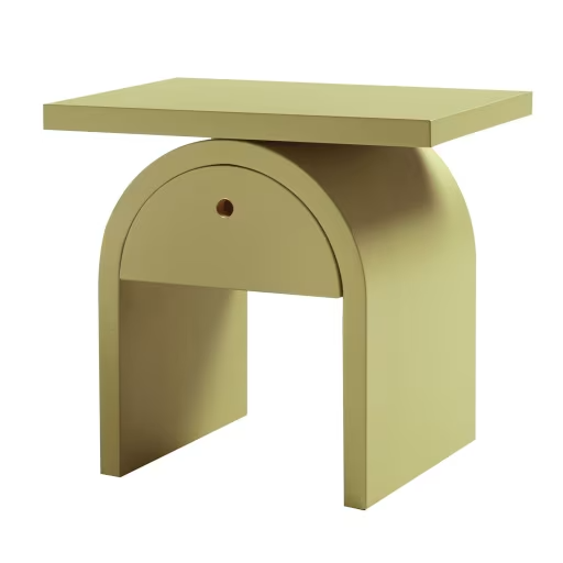Arcom gray bedside table