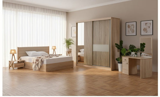 Flat bedroom