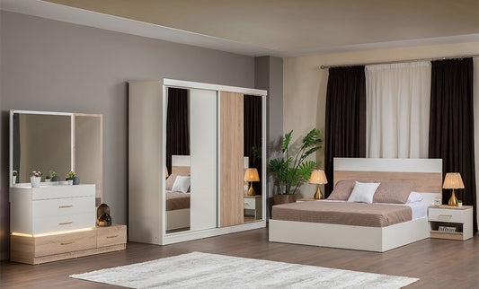 Lotus bedroom with sliding wardrobe