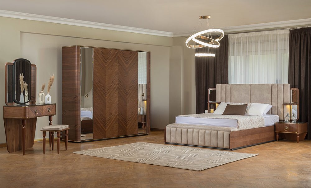 New black bedroom