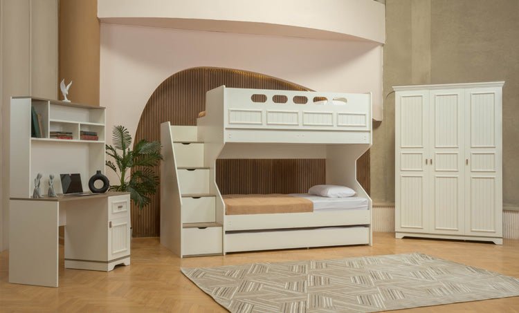 Tiffany bedroom with double bed