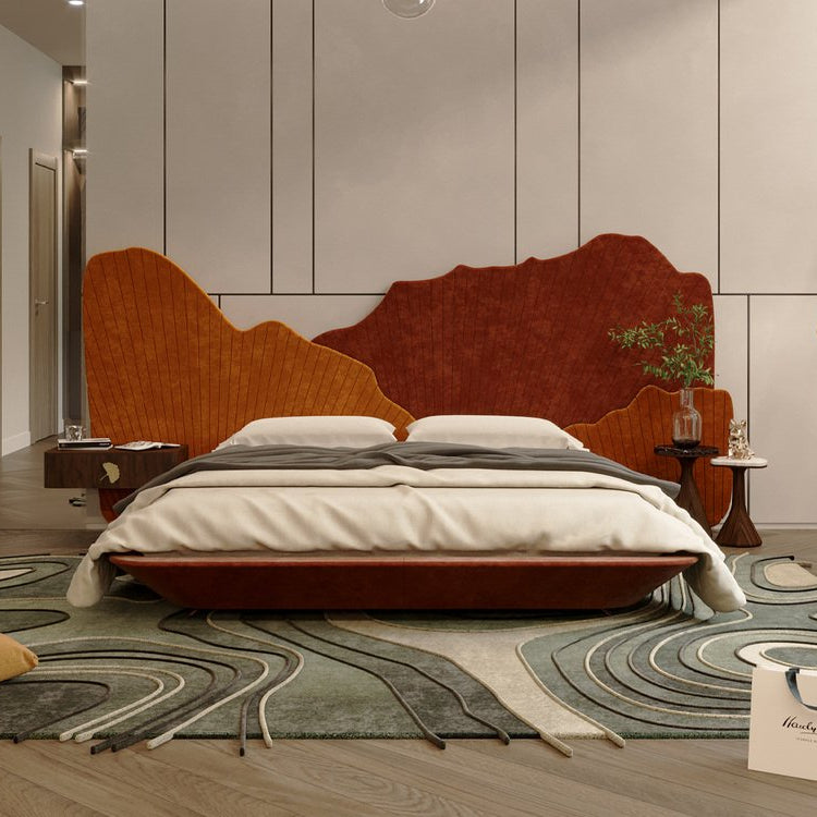 Bed with a unique and distinctive design