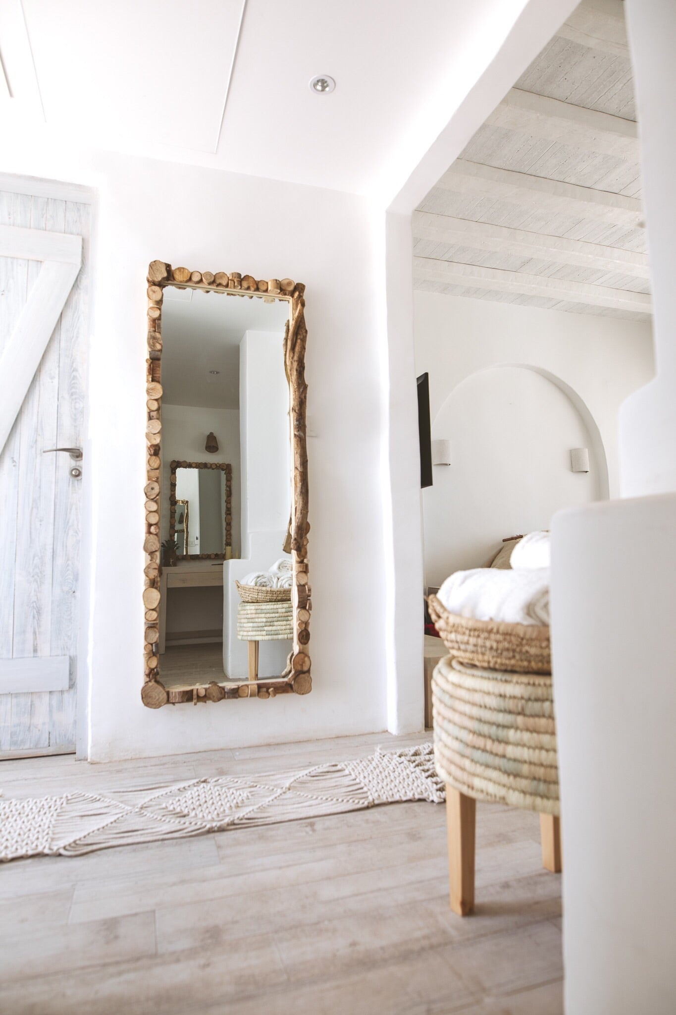 Long Timber Mirror