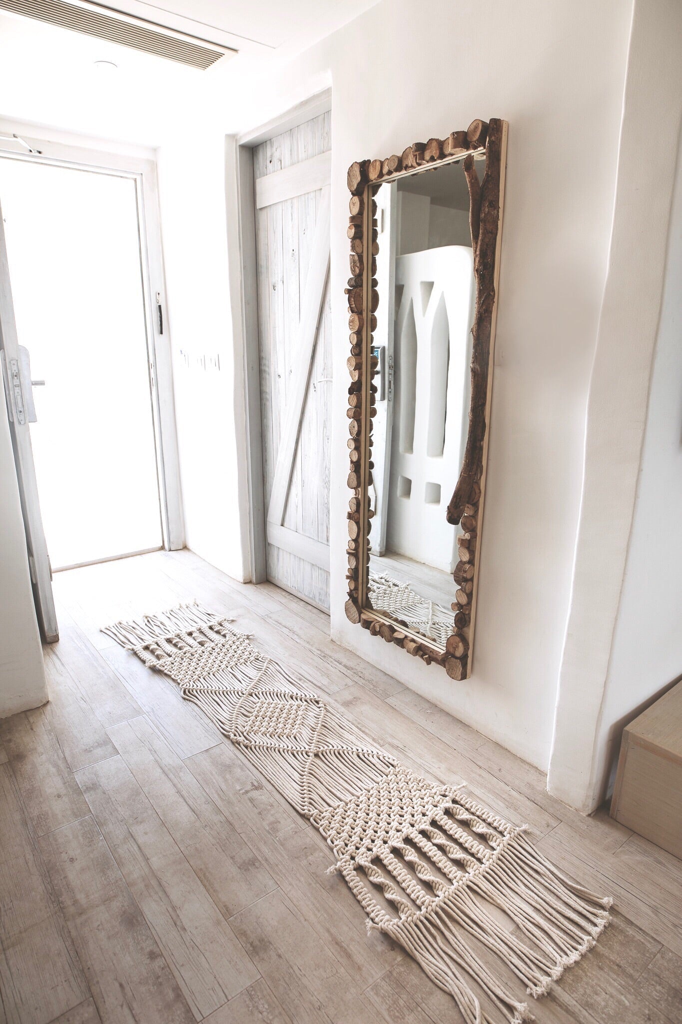 Long Timber Mirror