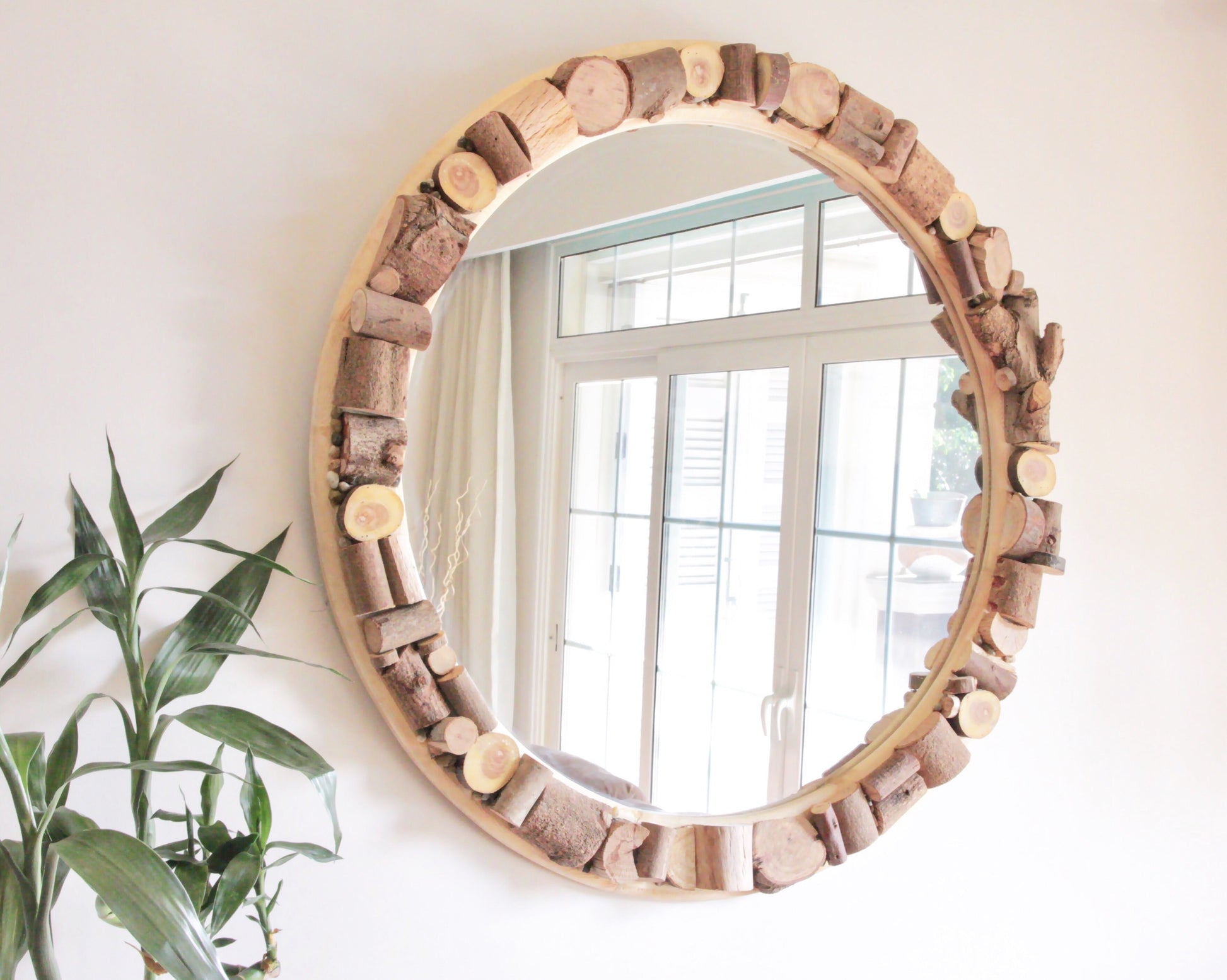 Circulo Timber Mirror