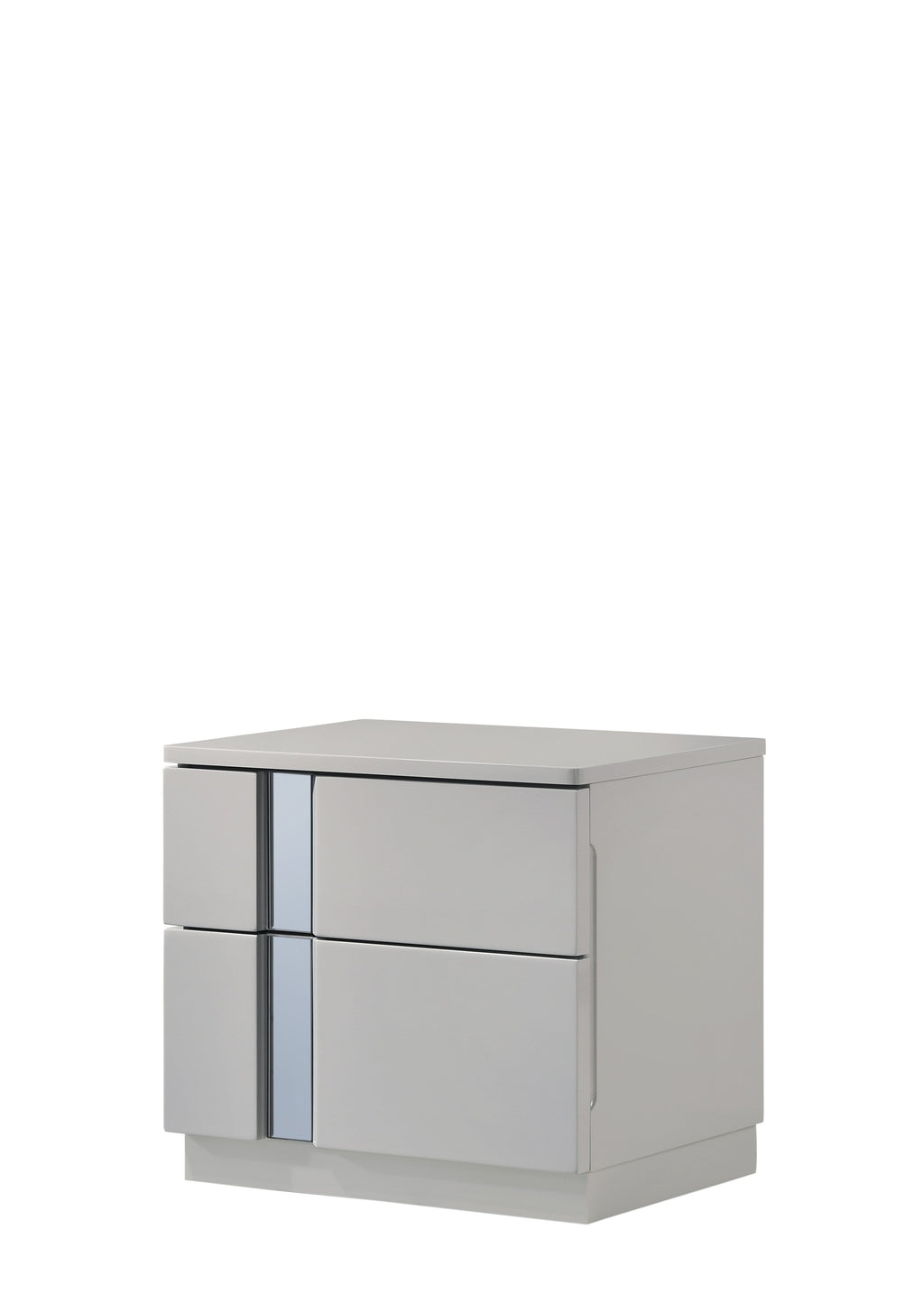 Palermo Modern Bed in Grey