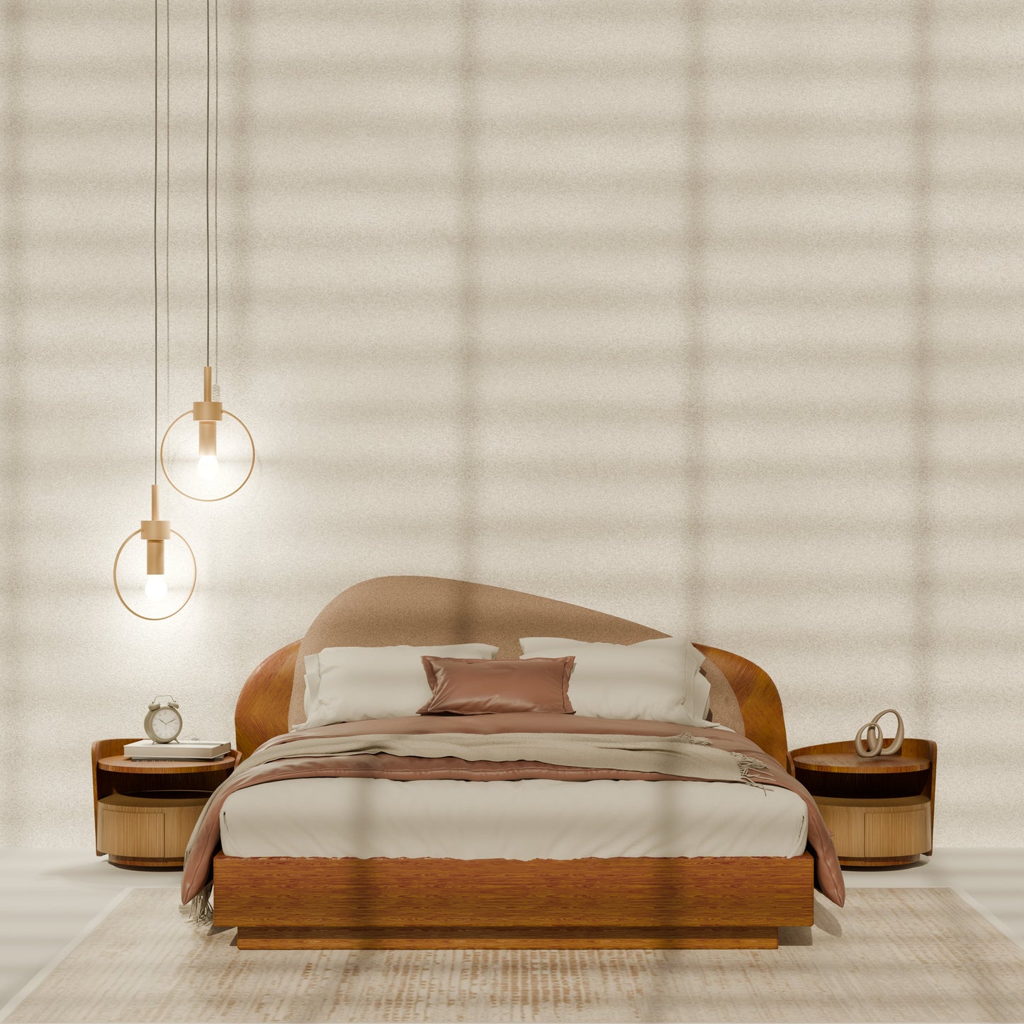 Jamila - Bed and 2 commode