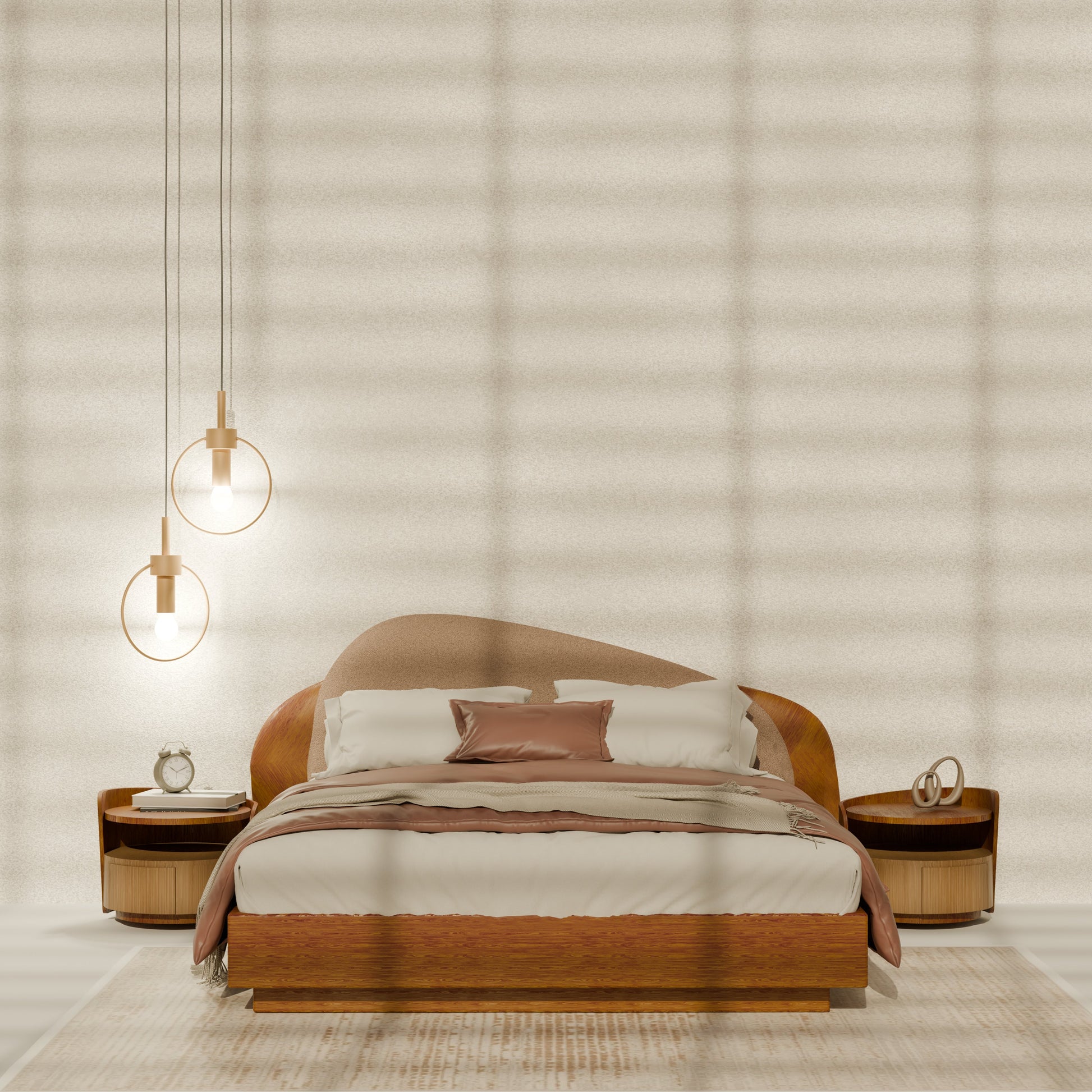 Jamila - Bed and 2 commode