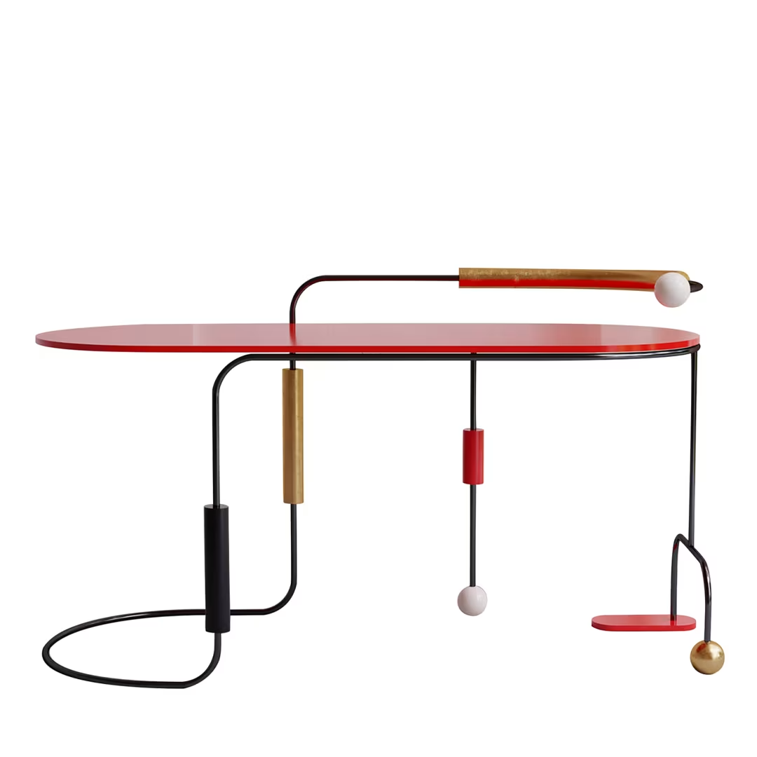 Morse polychrome desk