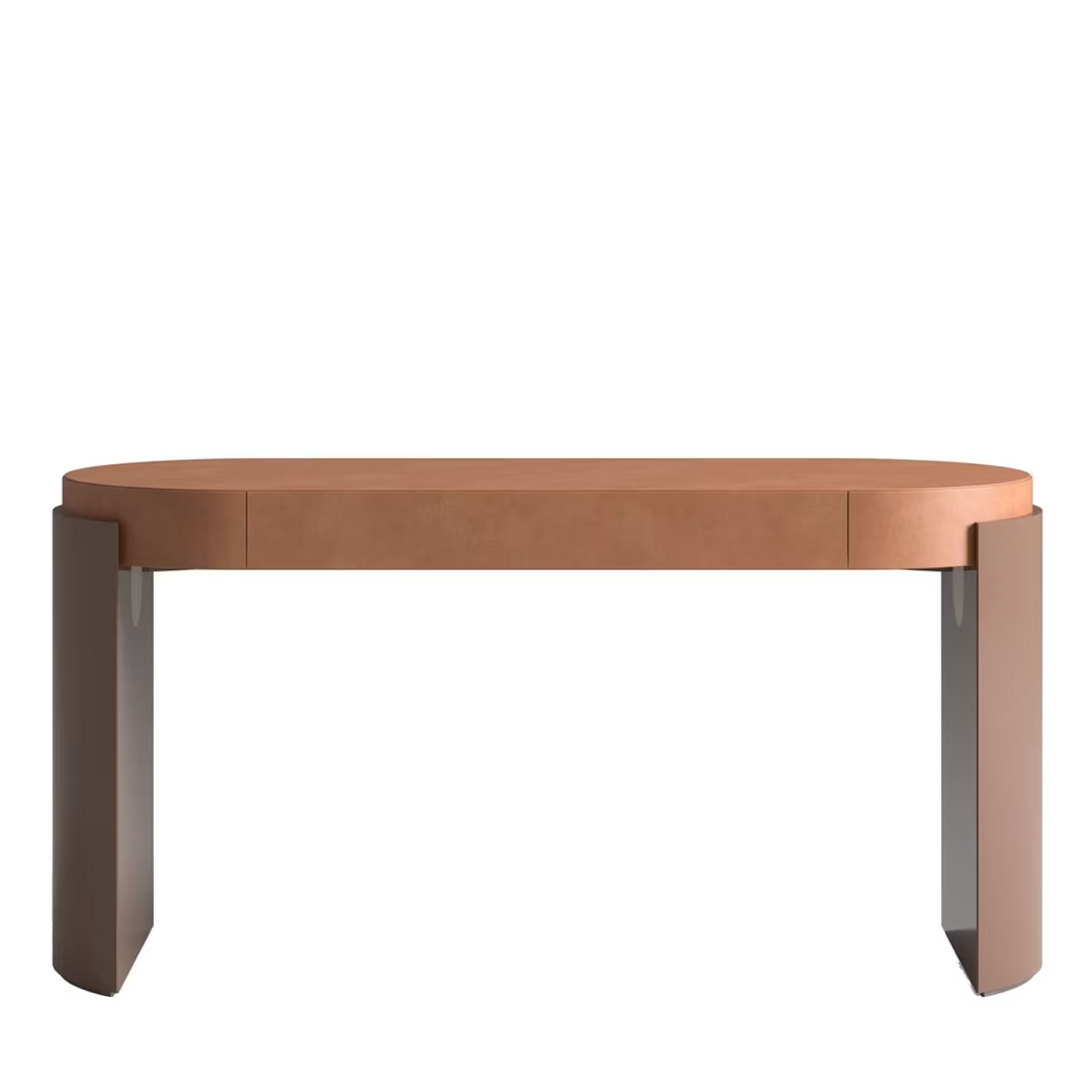 Wood writing desk