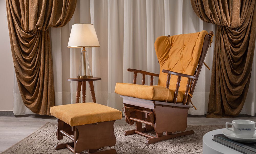 Rocking chair 504 walnut