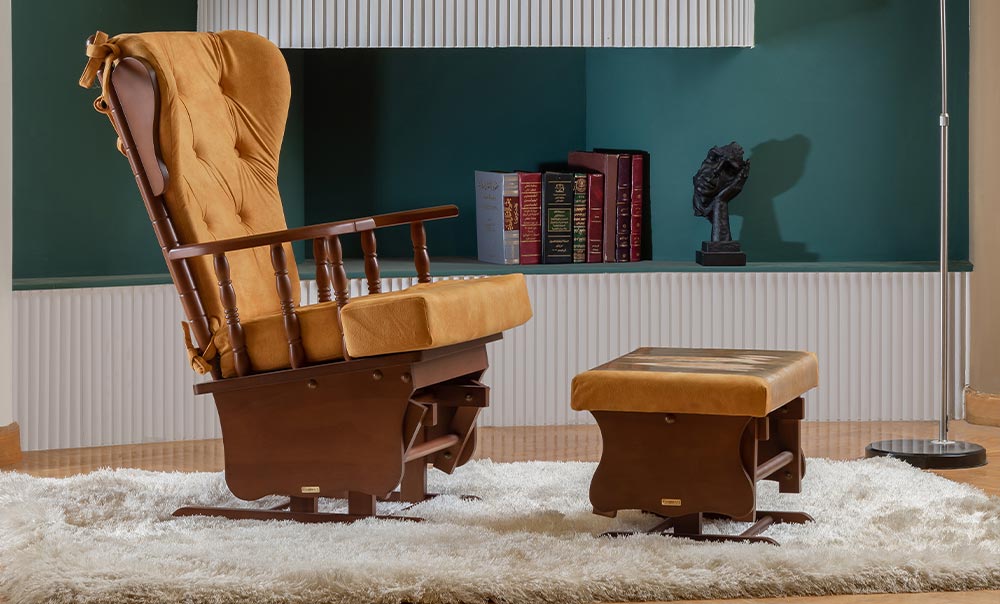 Rocking chair 504 walnut