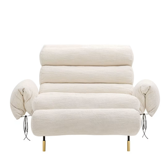 Nuvola white armchair