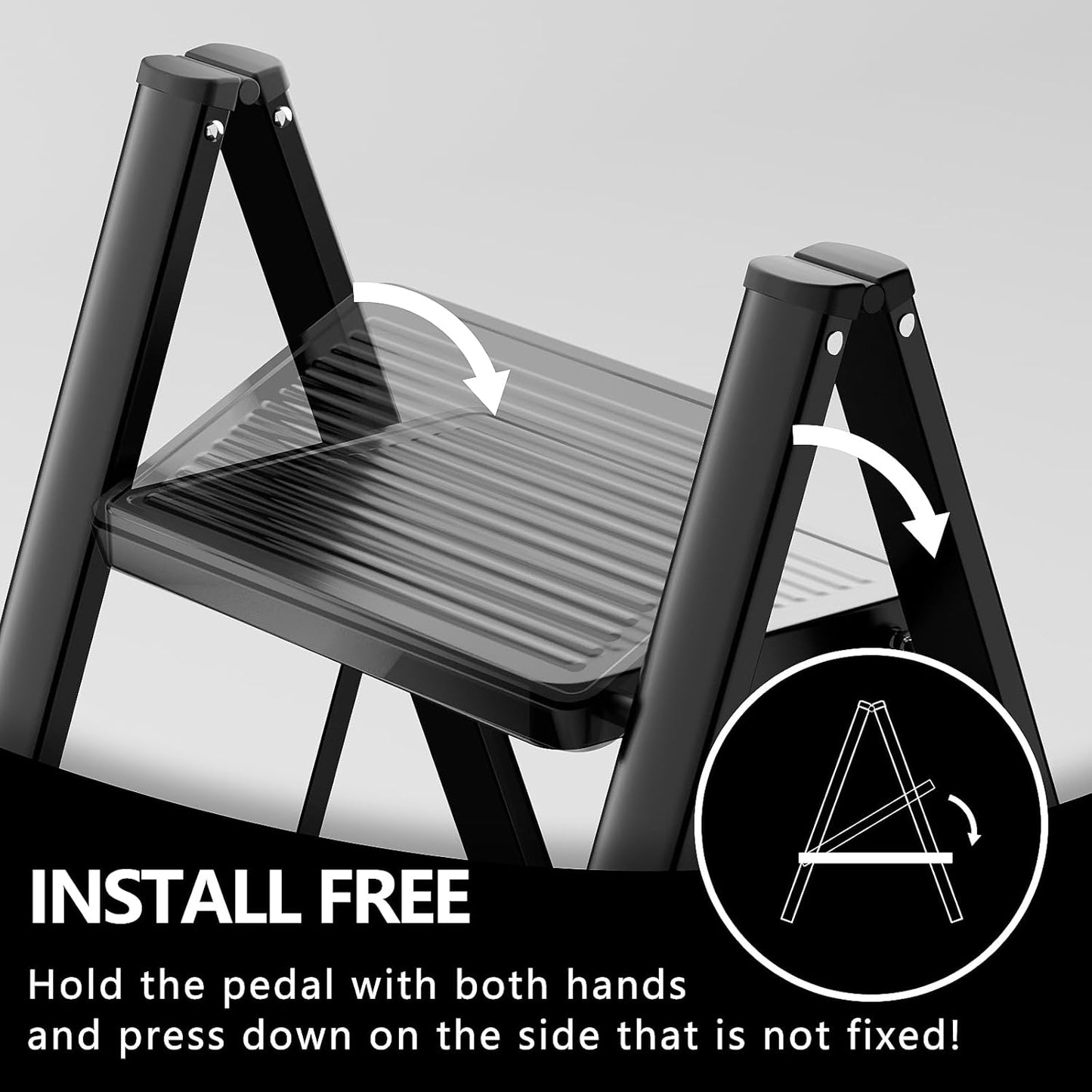 5 Step Folding Ladder