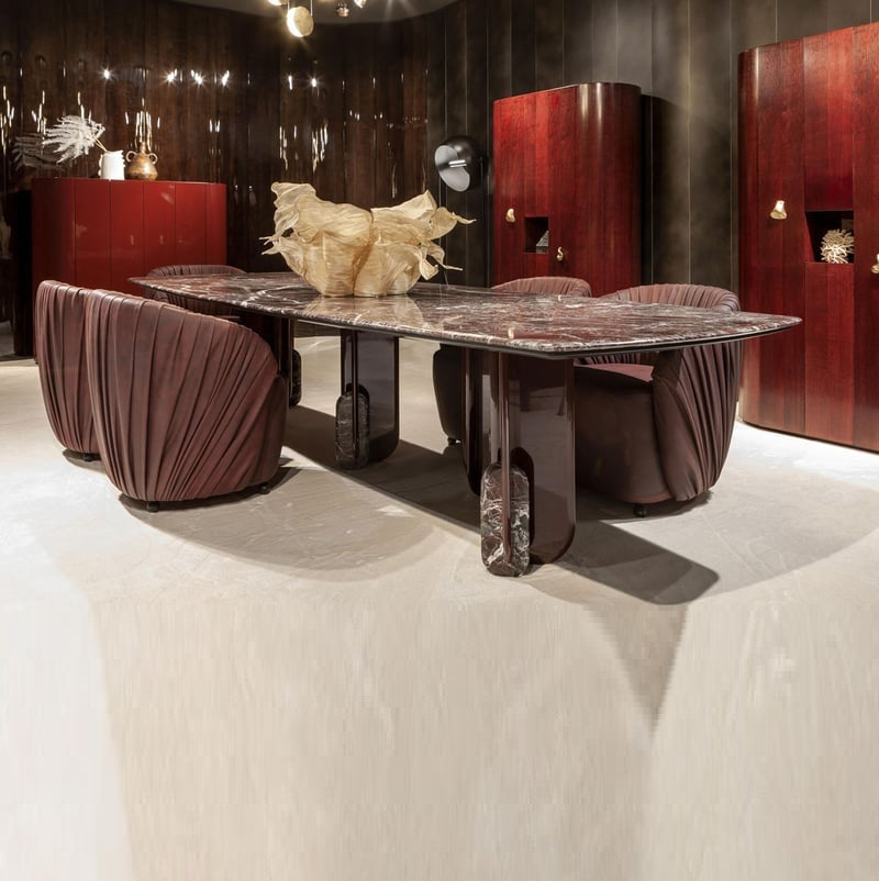 Modern dining table