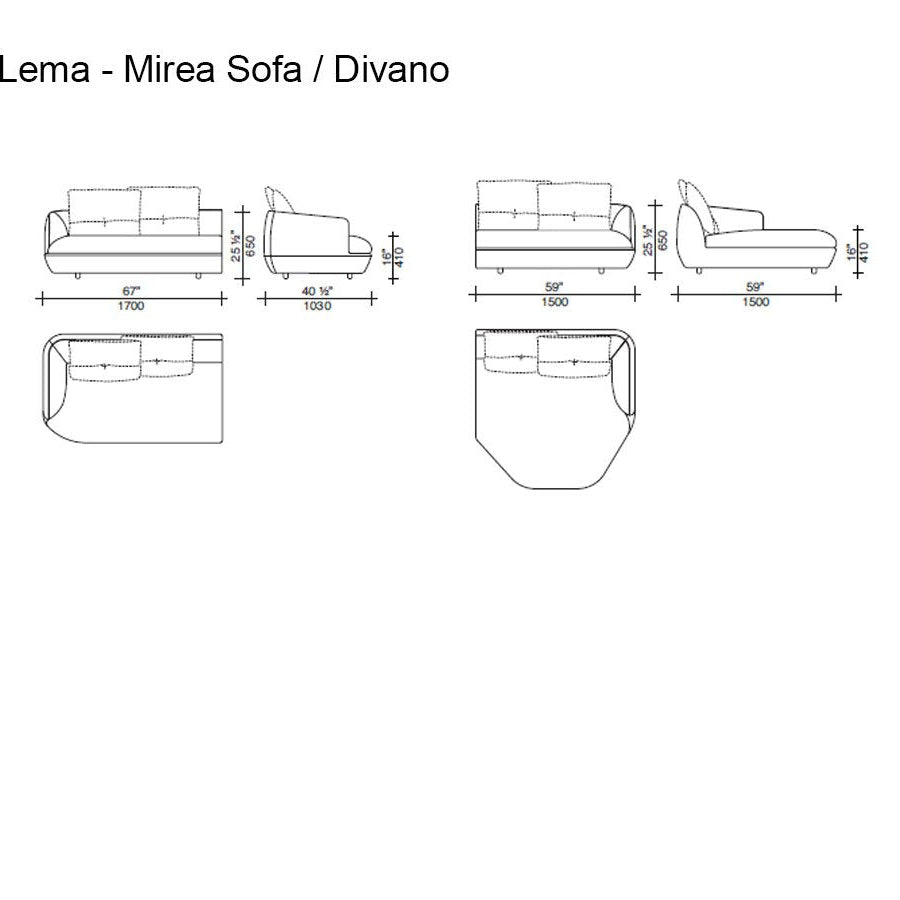Velor Sofa