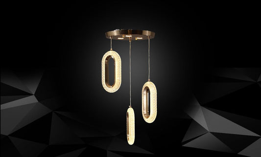 LM - 117/3 - GD LED pendant