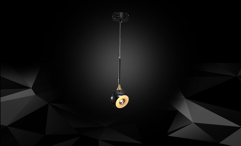 LM - 2344/1L4 - LED -Black- LED pendant