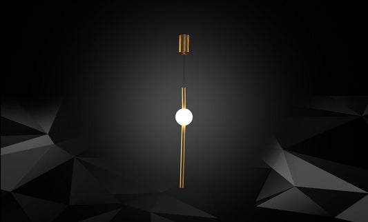 LM - 8004/B GD - Metal LED pendant
