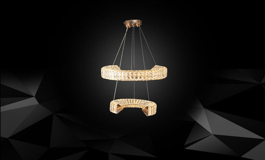 LM - 9960/400+600-C - CRYSTAL LED PENDING