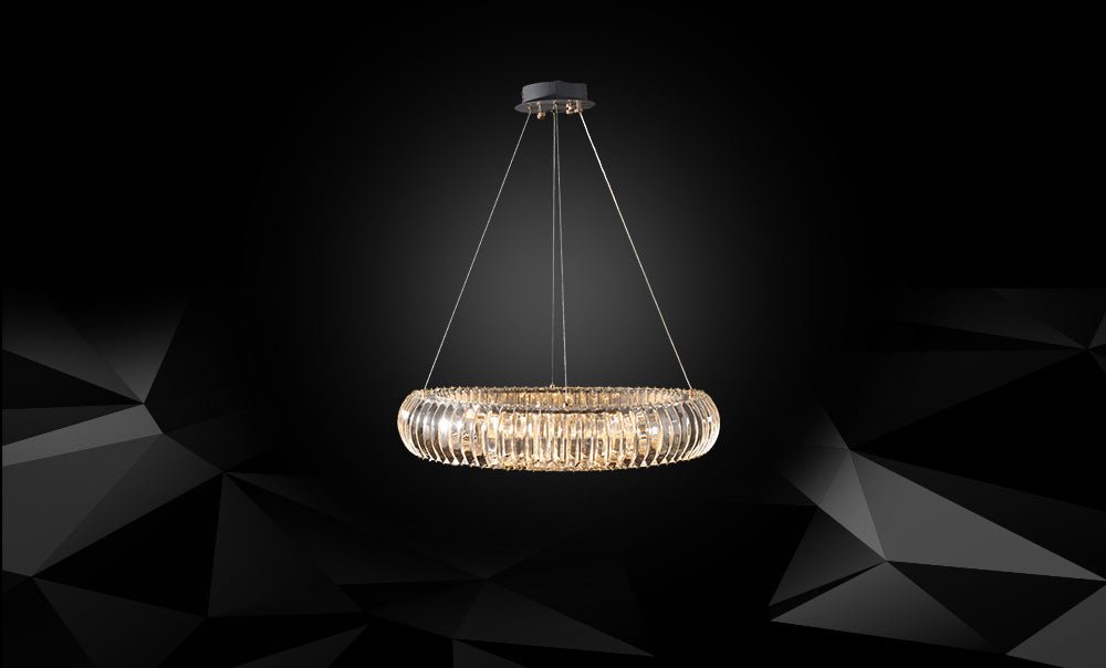 LM - 9970/600 - CRYSTAL LED PENDING
