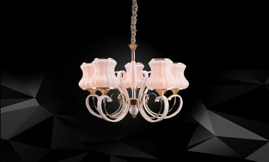 LM1197A/5 - FGD+WT Chandelier