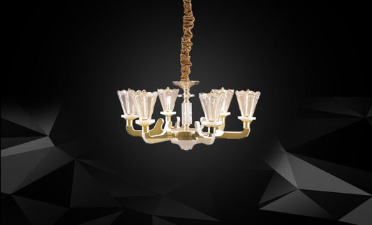 LM9130-6 LED chandelier