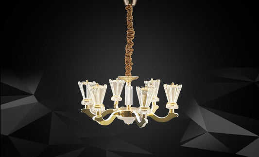 LM9131-6 LED chandelier