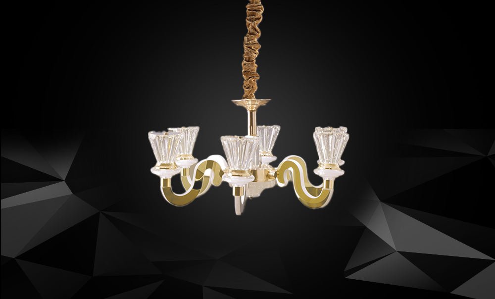 LM9165-6 LED chandelier