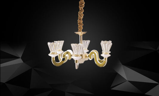 LM9165-6 LED chandelier