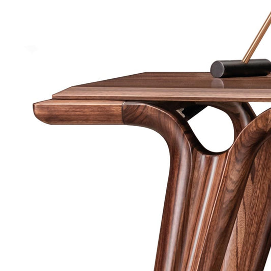 Opulent Modern Wood Office Suite